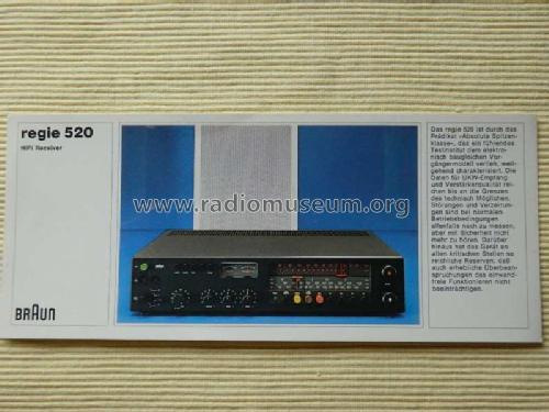 Regie 520 CEV520; Braun; Frankfurt (ID = 1262346) Radio