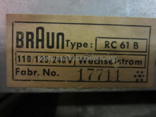 Super 99 UKW Phono Ch= RC61B; Braun; Frankfurt (ID = 2331945) Radio