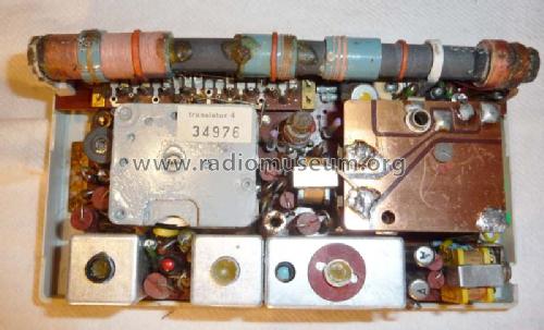 Taschenempfänger Transistor 4 T4 / KT4; Braun; Frankfurt (ID = 1580214) Radio