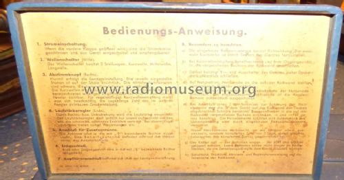 Truppenbetreuungsempfänger ER3; Braun; Frankfurt (ID = 2914557) Radio