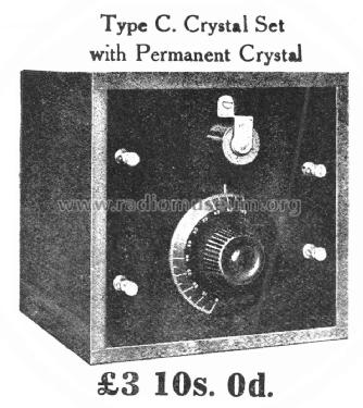 Radiofone Type C; British Radio Sales, (ID = 1688784) Cristallo