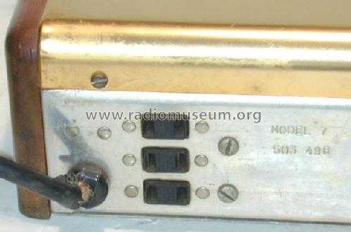 High Quality Audio Amplifier Model 7; Brook Electronics (ID = 645686) Ampl/Mixer
