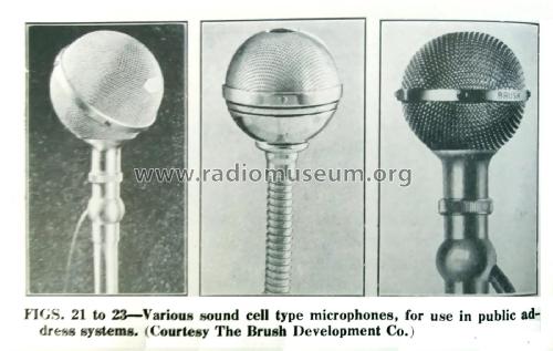 Spherical Crystal Microphone BR2S; Brush Development Co (ID = 2771395) Microphone/PU
