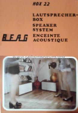 Hi-Fi Box HOX-22; BEAG - Budapesti (ID = 1938635) Speaker-P