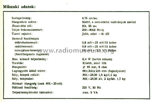 MK25; Budapesti (ID = 2140279) Ton-Bild