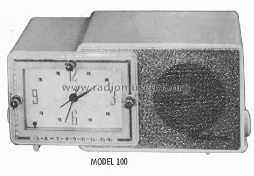 Clock Radio 100; Bulova Watch Corp.; (ID = 2438468) Radio