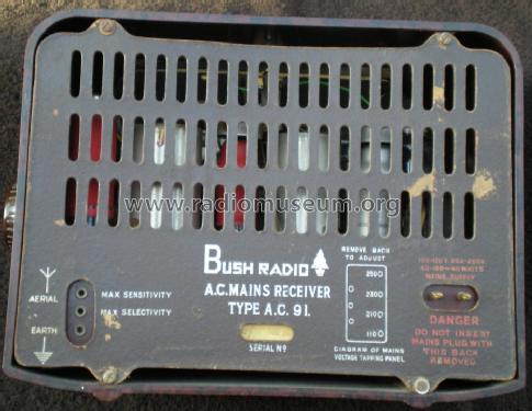 AC91; Bush Radio; London (ID = 1352757) Radio
