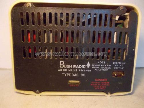 DAC90; Bush Radio; London (ID = 1617799) Radio