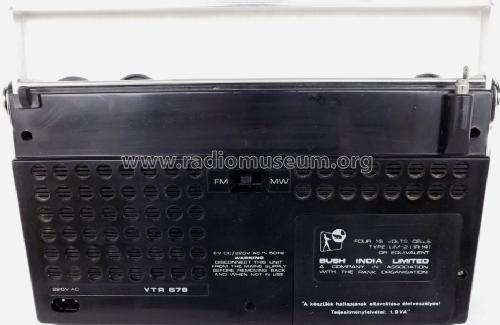 Portable Radio VTR 678; BUSH Limited India; (ID = 1248823) Radio