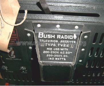TV22; Bush Radio; London (ID = 165102) Television