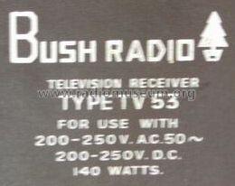 TV53; Bush Radio; London (ID = 220678) Television
