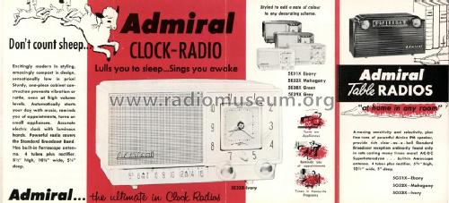 5G33X Ch= 5G3X; Canadian Admiral Co. (ID = 1373403) Radio