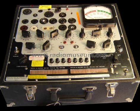 Dynamic mutual conductance Tube Tester MU-101; Canadian Marconi Co. (ID = 1253615) Equipment