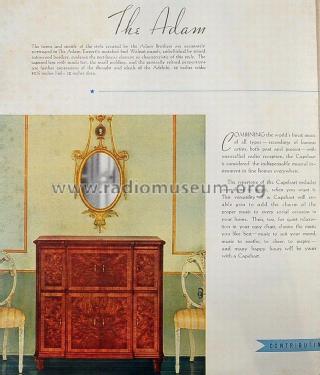 400D DeLuxe series & 1600D De Luxe plain cabinet general, samples & unknown; Capehart Corp.; Fort (ID = 1605139) Radio