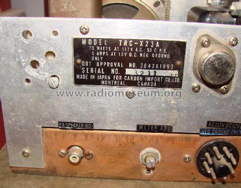 Satellite CB Transceiver TRC-X23A; Cardon Import Co; (ID = 1896599) CB-Funk
