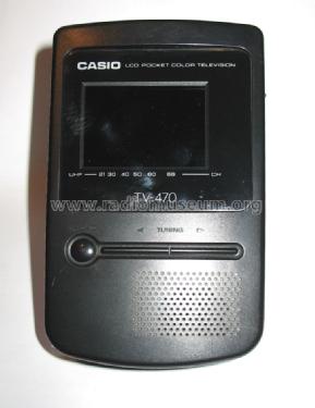 LCD Pocket Color Television TV-470D; CASIO Computer Co., (ID = 1074822) Television