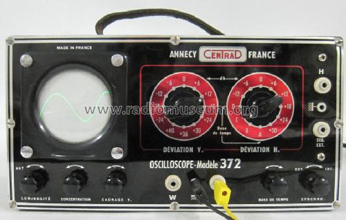 Oscilloscope 372; Centrad; Annecy (ID = 1430417) Equipment