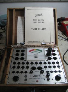 Fast Check Tube Tester FC-2; Century Electronics (ID = 893841) Equipment