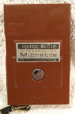 Micrette 7 Transistor 6448; Channel Master Corp. (ID = 1849171) Radio