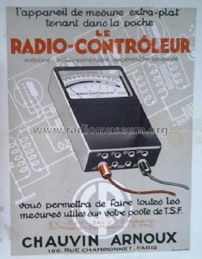 Radio-Controleur ; Chauvin & Arnoux; (ID = 1741159) Equipment