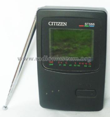 Pocket LCD Colour TV ST555-1H; Citizen Electronics (ID = 1969190) Television