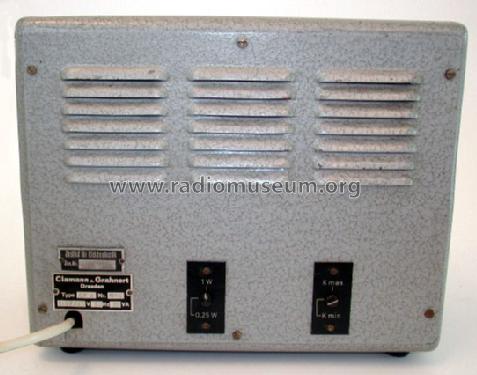 Tonfrequenz-Generator GF2; Clamann & Grahnert; (ID = 114902) Equipment