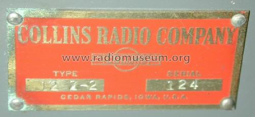 Remote Amplifier 12Z-2; Collins Radio (ID = 1238926) Ampl/Mixer