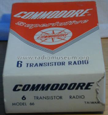 6TR Transistor Superlative 66; Commodore Import (ID = 745743) Radio