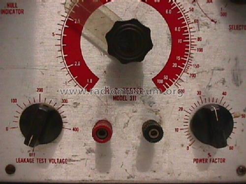 R. C. Tester 311; Conar Instruments; (ID = 232134) Equipment