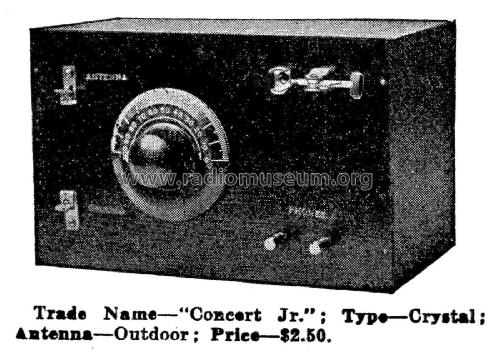 Concert Jr. ; Concert Radiophone (ID = 1955886) Crystal