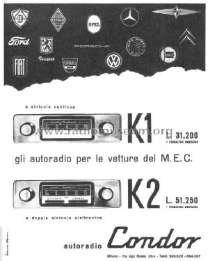 K1; Condor Ing. Gallo; (ID = 128816) Car Radio