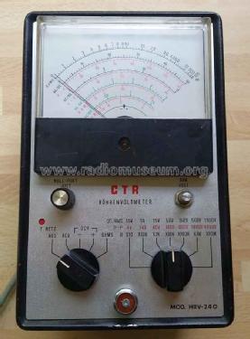 CTR Röhrenvoltmeter HRV-240; Conrad Electronic (ID = 2513259) Equipment