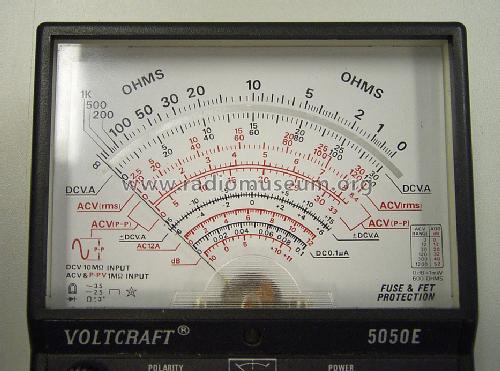 FET-Multimeter 5050E; Conrad Electronic (ID = 1307176) Equipment
