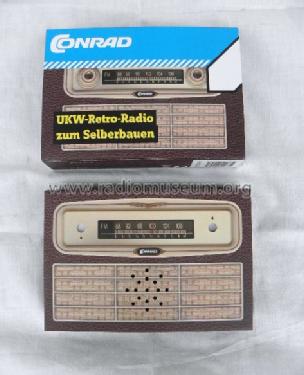 UKW Retro Radio Radio-Bausatz ; Conrad Electronic (ID = 1129741) Kit