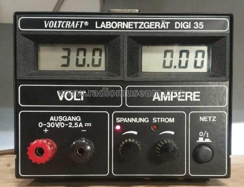 Voltcraft Labornetzgerät DIGI 35; Conrad Electronic (ID = 3006156) Power-S