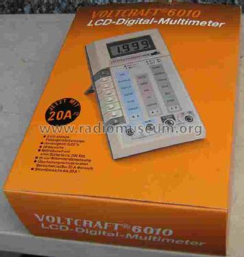 Voltcraft Digital Multimeter 6010; Conrad Electronic (ID = 569409) Ausrüstung