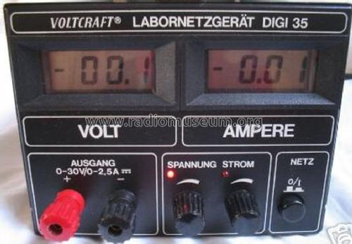 Voltcraft Labornetzgerät DIGI 35; Conrad Electronic (ID = 296093) Power-S