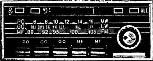 Radioën R 43; Continental Edison, (ID = 622895) Car Radio