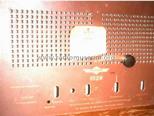 Imperial J 602W; Continental-Rundfunk (ID = 47315) Radio