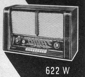 Imperial J 622W ; Continental-Rundfunk (ID = 21472) Radio