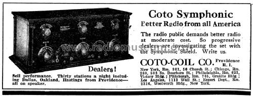 Coto Symphonic ; Coto Coil (ID = 1412386) Radio