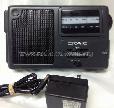 Portable AM/FM Radio CR-4181; Craig Panorama Inc.; (ID = 1710058) Radio