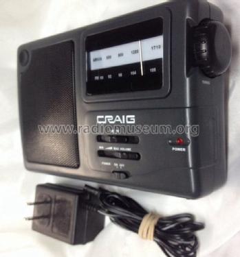 Portable AM/FM Radio CR-4181; Craig Panorama Inc.; (ID = 1710059) Radio