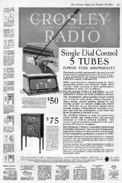5-50 ; Crosley Radio Corp.; (ID = 1589651) Radio
