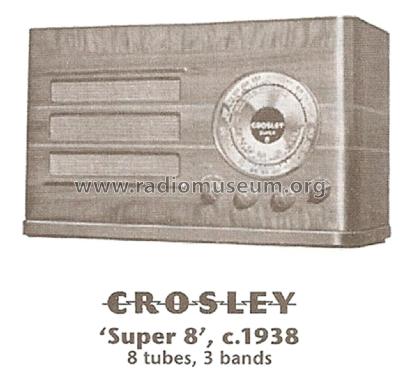 817 Super 8 ; Crosley Radio Corp.; (ID = 1822536) Radio