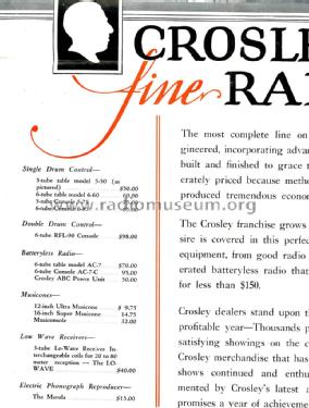 AC-7 ; Crosley Radio Corp.; (ID = 1322514) Radio