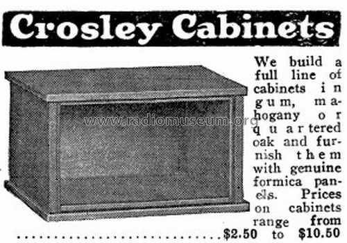 Crosley Cabinets ; Crosley Radio Corp.; (ID = 1153539) Cabinet