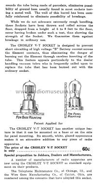 Early 1922 Crosley Radio Products Catalog ; Crosley Radio Corp.; (ID = 1154983) Paper