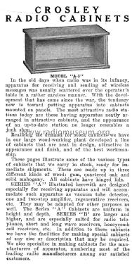 Early 1922 Crosley Radio Products Catalog ; Crosley Radio Corp.; (ID = 1154984) Paper