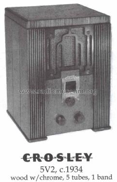 Fiver De Luxe 5V2; Crosley Radio Corp.; (ID = 1402842) Radio